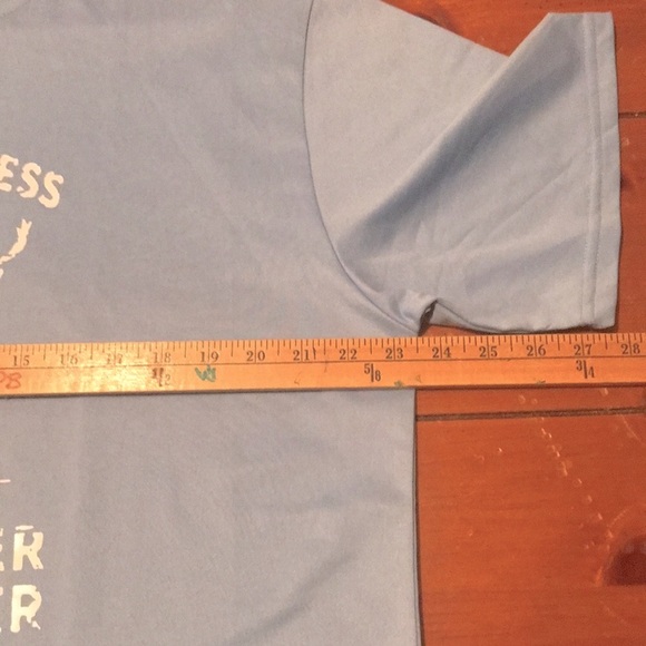 Deer print t-shirt, XL, a light blue color. - Picture 7 of 8